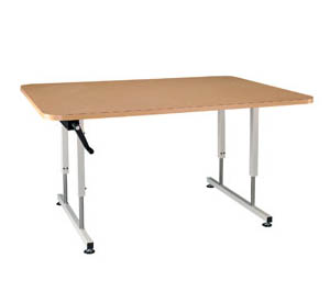 Manual Hi-Lo Work Table