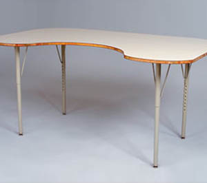 Crescent Work Table