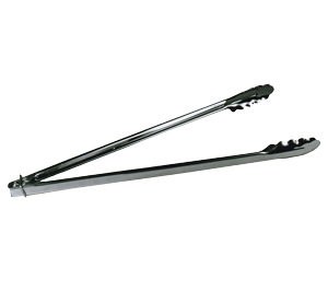 Tongs, 16 in Stainless Steel