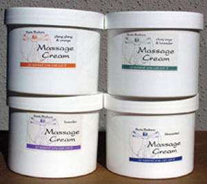 Santa Barbara Massage Cream Clary Sage Lavender