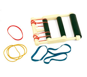 Hand Helper II Hand Exerciser with Color-Coded Bands