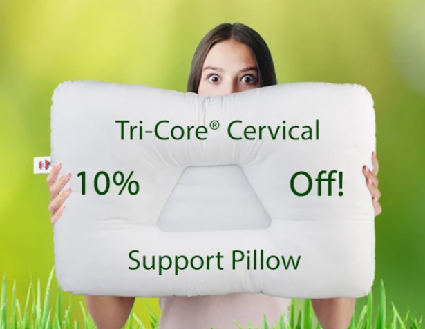 Tri-Core Cervical Pillow Special Offer