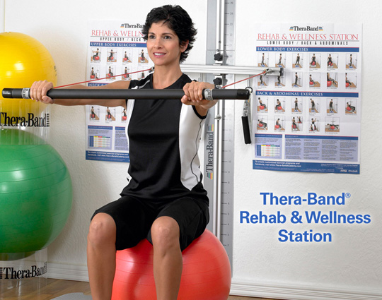 Thera-Band Rehab And Wellness Station